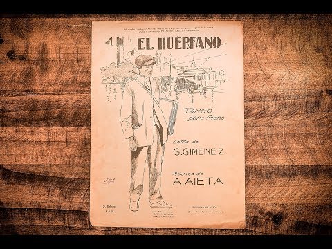 Anselmo Alfredo Aieta - "El Huérfano" - Orq. Domingo Federico/Can. Carlos Vidal