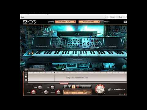 Toontrack EZkeys CINEMATIC PADS