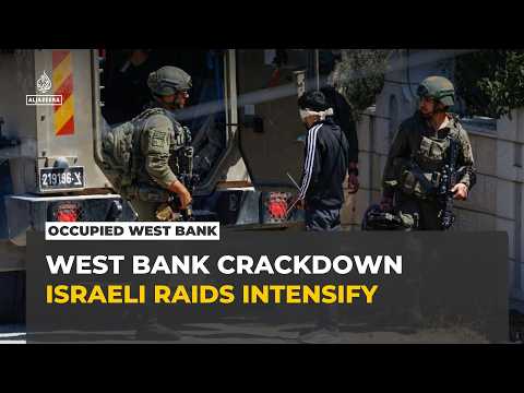 Israeli forces lay siege to West Bank town, detain at least 53 Palestinians