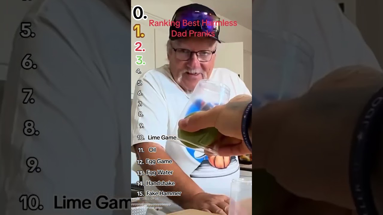 Ranking ultimate harmless dad pranks 😂