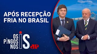 Milei compara relação com Lula e Bolsonaro: ‘É melhor manter esquerdistas afastados’
