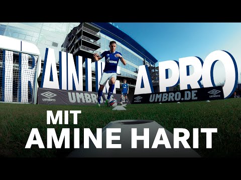 TRAIN LIKE A PRO with Amine Harit | FC Schalke 04