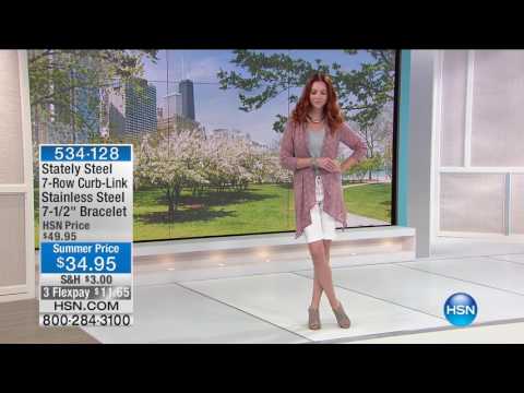 HSN | Stately Steel Jewelry 06.08.2017 - 12 PM