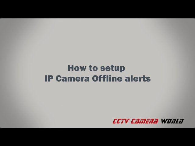Ip hotsell cam offline