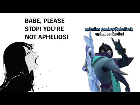Aphelios vs raidboss - League of legends