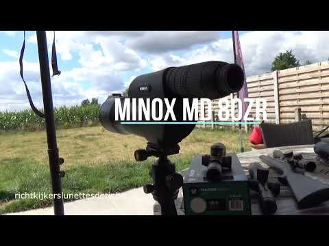 Ritchie's Sit Reps 5  Minox MD 80 ZR spotting scope