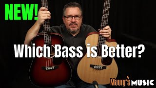 Video thumbnail for Which NEW Martin Bass is better?  DJr-10E Bass or 000CJr-10E Bass? by Maury's Music