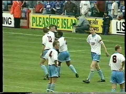 Scunthorpe United V Carlisle United Sat 3rd September 1994 Division 3