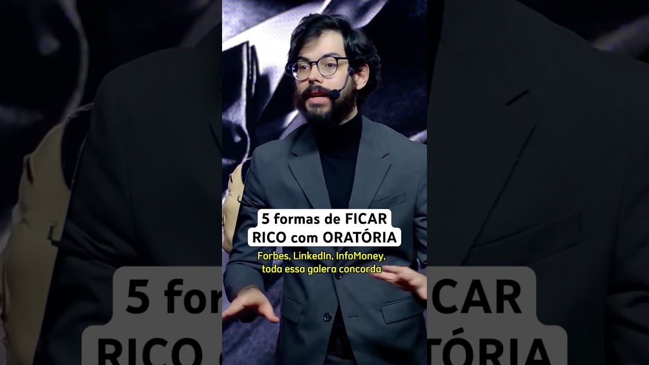 5 formas de FICAR RICO com ORATÓRIA