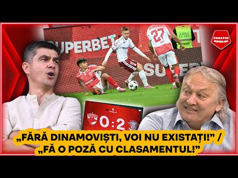 S-AU LUAT LA HARTA in direct! CONTRE APRINSE Danut Lupu - Robert Nita dupa Dinamo - Rapid 0-2
