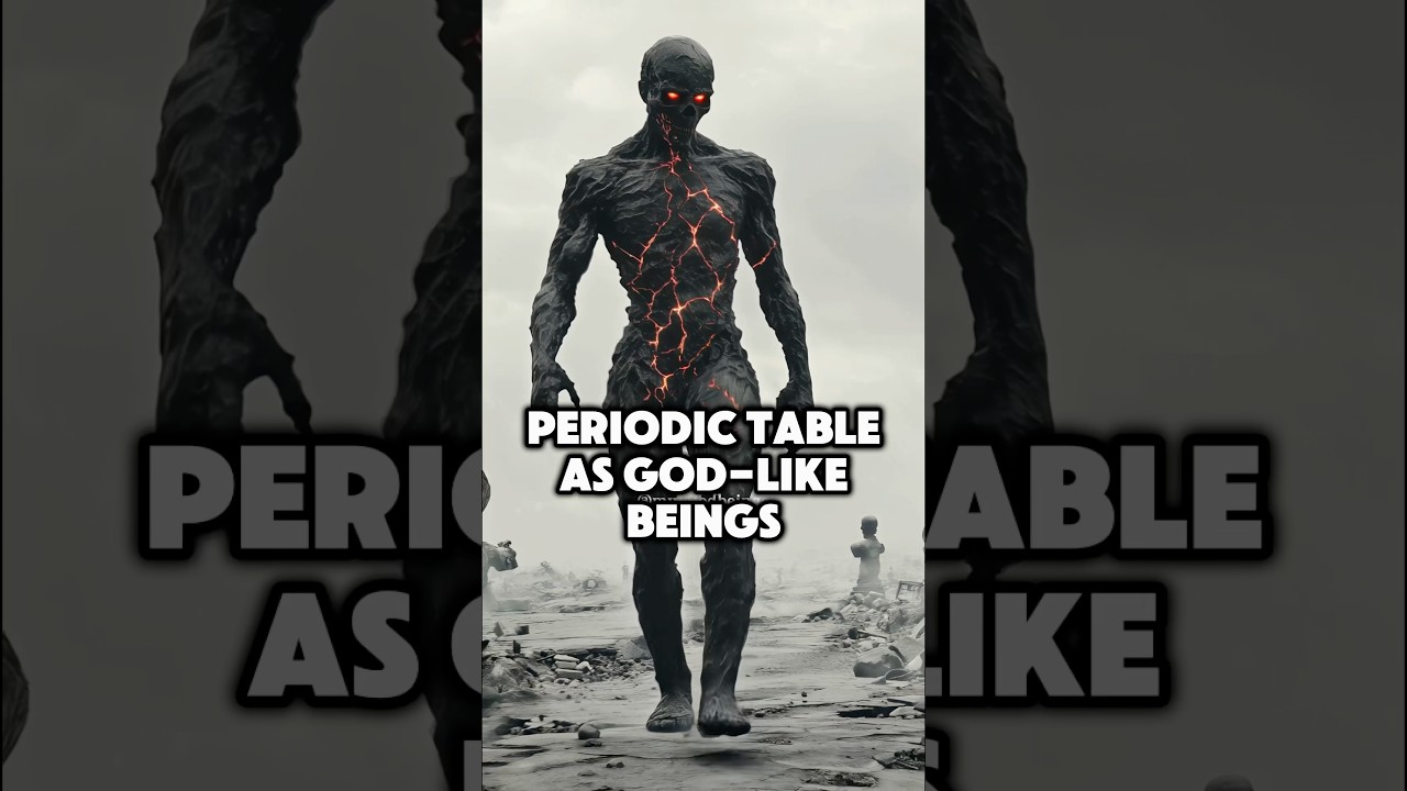 PERIODIC TABLE OF ELEMENTS COME TO LIFE 🔥🔥 #aifusion #midjourney #midjourneyai #dnafusion