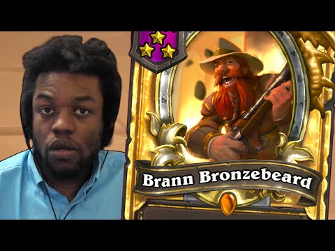 When you SELL GOLDEN BRANN😔because it's your weakest card ~ #1 NA Duos Hearthstone