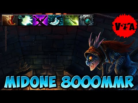 Dota 2 - MidOne 8000 MMR Plays Slark vol #1 - Ranked Match