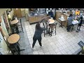 Angry Subway Customer Throws Chair