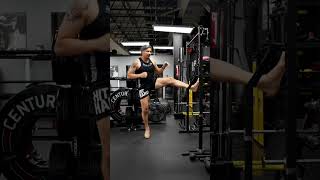 Mobility Exercises for Roundhouse Kicks #muaythai #kickboxing #martialarts