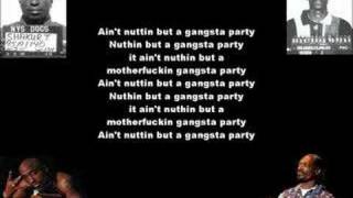 Tupac ft. Snoop Dogg - 2 Of Amerikaz Most Wanted (lyrics!)