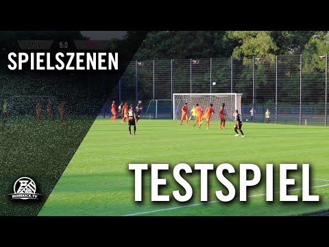 MSV Duisburg - VfB Günnigfeld (Testspiel) - Spielszenen