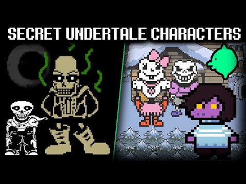 Secret Undertale Characters that were ONLY MENTIONED!!!!!!!!!