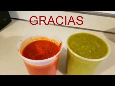¿Como hacer receta de salsa roja y verde facil mente muy  mexicana. Cocinando cosas diferentes