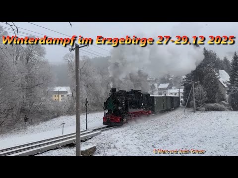 Winterdampf im Erzgebirge 2025