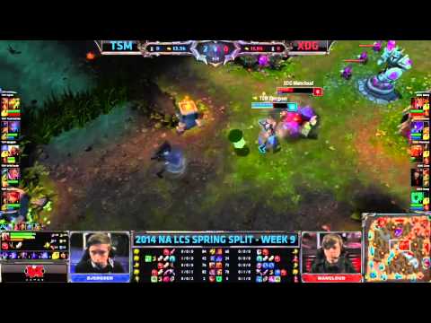 TSM Bjergsen outplays Mancloud NA LCS