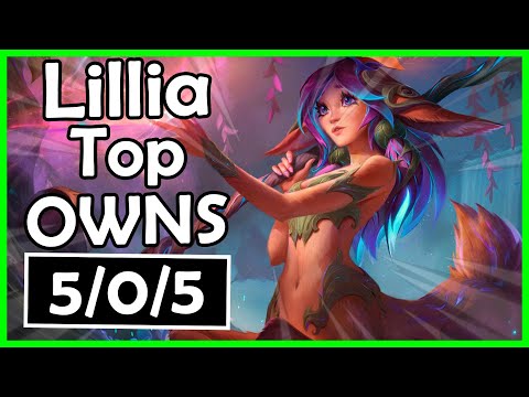 Does Lillia Top WORK? This champ is a TON of fun! - League of Legends