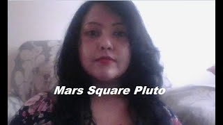 Mars Square Pluto - What it means when you have this aspect in your chart #marssquarepluto
