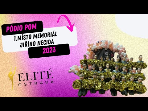 ELITÉ OSTRAVA - Pódio pom kadet 2023