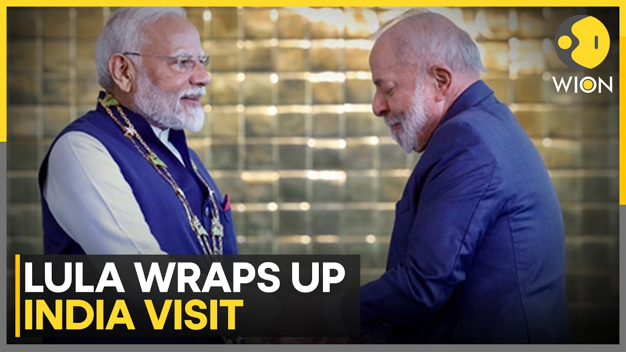 Brazil & India Agree to Boost Cooperation Amid Trump's Tariffs | WION NEWS