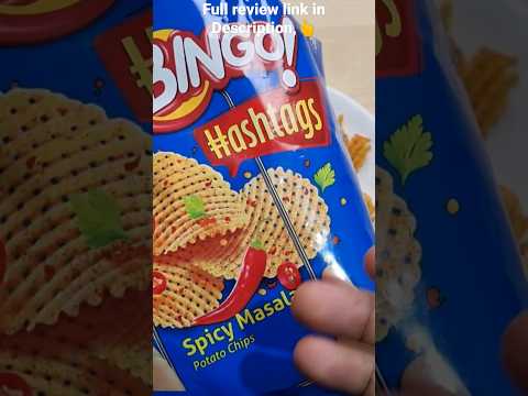 Bingo Hashtags Spicy🌶️ Masala Potato Chips | ITC Bingo Potato Chips | Bingo #Hashtags Masala Chips😋