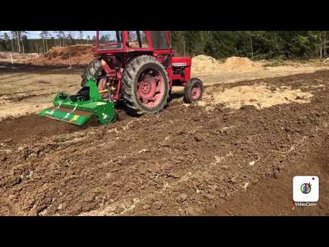 #15Gemüseland Vorbereitung 2021/Fräsen mit der Kellfri Jordfräs