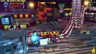 Lego Batman 3 Beyond Gotham: Lvl 8 Big Trouble in Little Gotham FREE PLAY (All Collectibles) - (HTG)