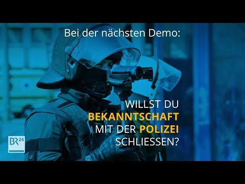 Was ist das neue bayerische Polizeiaufgabengesetz? #fragBR24💡 | BR24