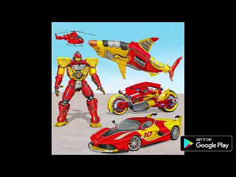 Shark Robot Car Game Bike Game