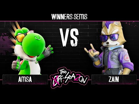 The Off Season 2 - Winners Semis - RB GG IFT | aMSa (Yoshi) VS moist | Zain (Fox) - SSBM