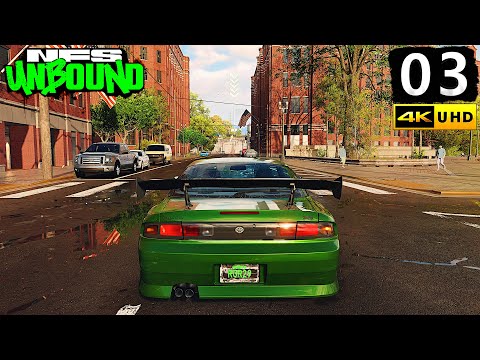 Need for Speed Unbound Gameplay Walkthrough Part 3 - PC 4K 60FPS No Commentary