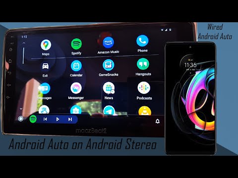 ● Android Auto on Android Stereo | Wired Connection | Head Unit Reloaded