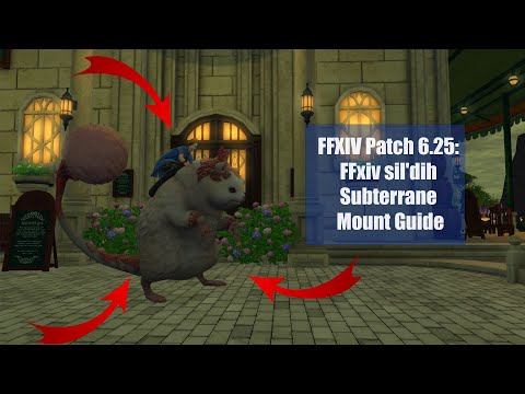 FFXIV : Variant Dungeon Sil'dihn Subterrane Mount Guide-  All 12 routes for Silkie Mount Achievement
