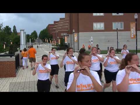 Band Camp March to the Stadium 08 18 2017