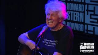 Graham Nash Performing &quot;Our House&quot; in Howard Stern&#39;s Studio