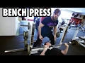 Teen Beginners Bodybuilding Training - BENCH PRESS