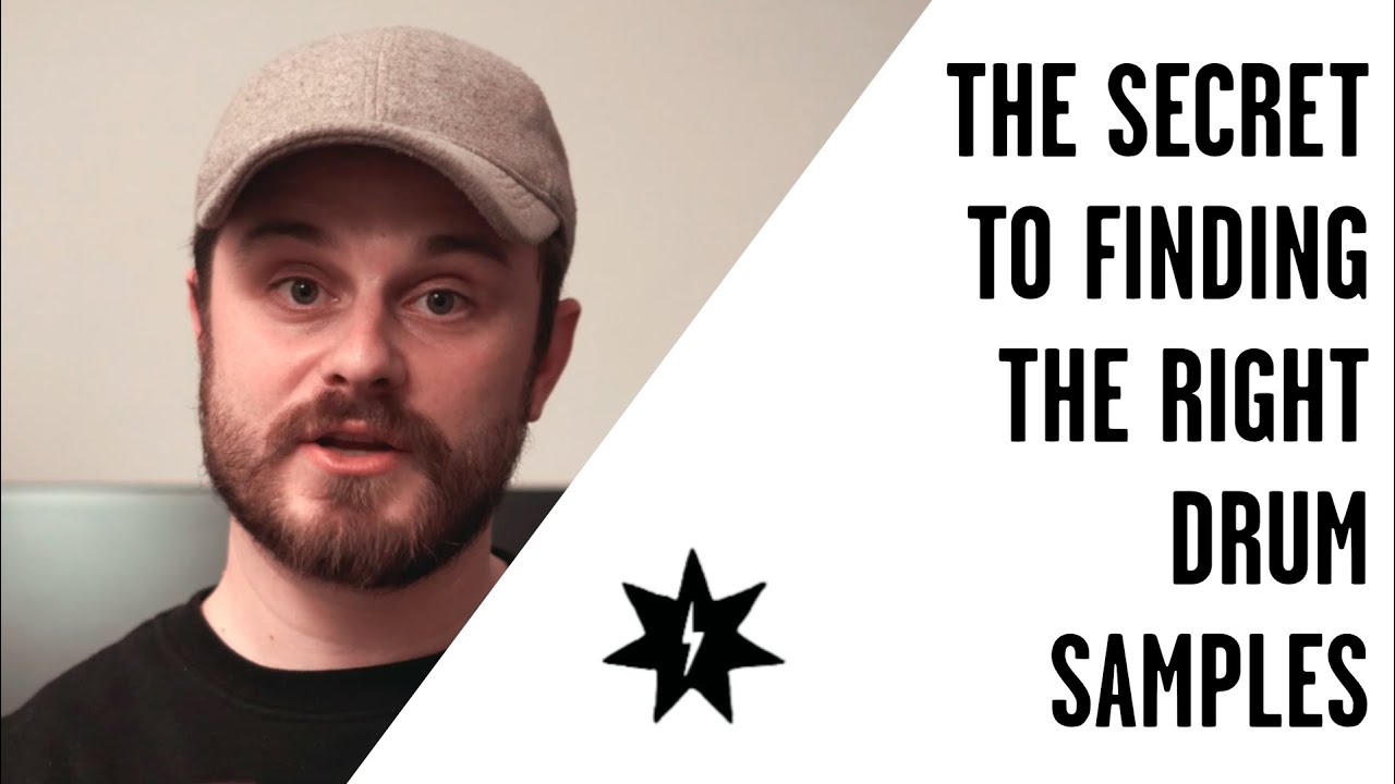 THE SECRET TO FINDING THE RIGHT DRUM SAMPLES