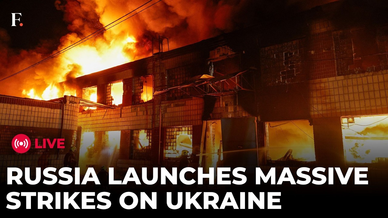 Massive Overnight Russian Strikes Kill 2 in Kyiv | Ukraine-EU Sign Drone Production Deal | LIVE