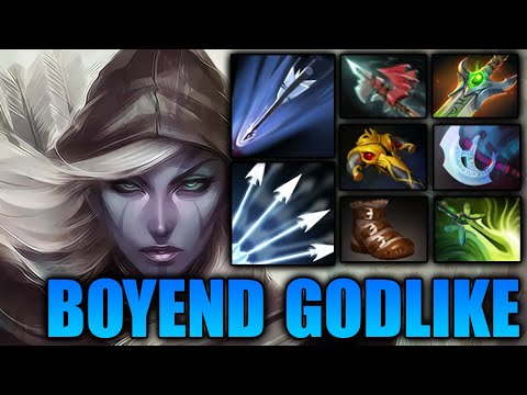 Navi.Crystallize | Drow Ranger Boyend Godlike  | Dota2 HightLight 1440p