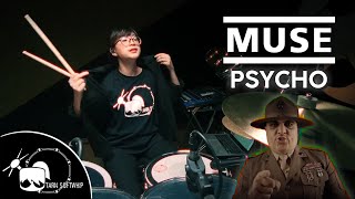 Muse - Psycho Drum Cover ( Tarn Softwhip )