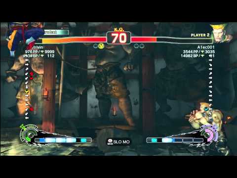 Ivan Striving (Vega) vs Alec 001 (Guile)