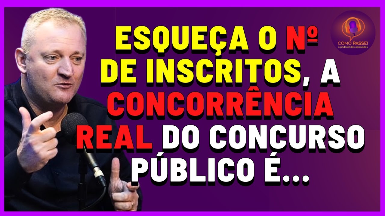 Concurseiro Deve Se Preocupar Com a Concorrência Real do Concurso Público