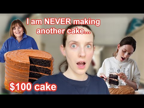 I tested Ina Gartens $100 chocolate cake recipe...