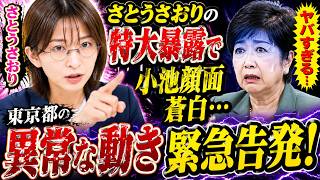 さとうさおりの特大暴露で小池顔面蒼白…「次は金銭疑惑を仕掛けてくる」東京都の異常な動きを緊急告発！