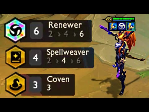 COVEN LEADER 3 STAR RENEWER ZYRA | 6 RENEWER 4 SPELLWEAVER | SET 5 TFT
